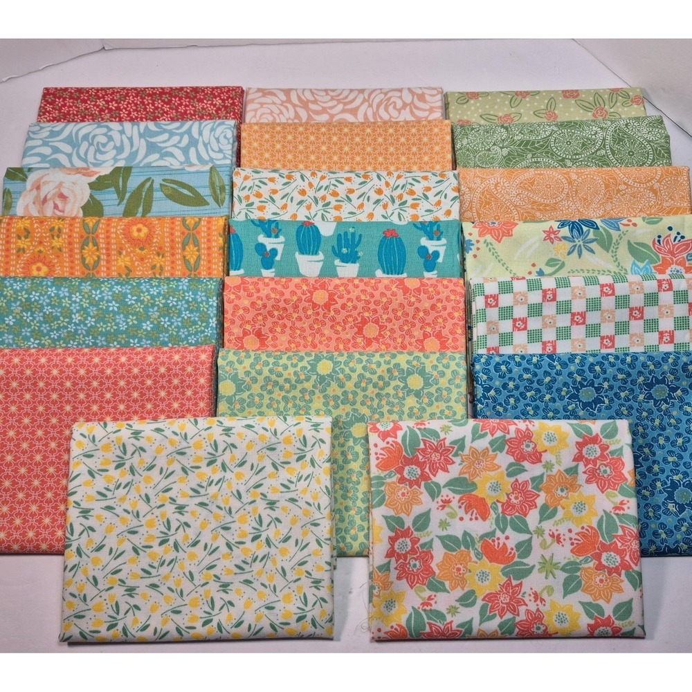 Winthur Sempliner for Connecting Threads Fat Quarter Bundle of 20 Cotton Fabric
